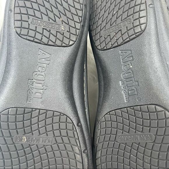 Alegria Oz Choco Patent Leather Slip-On Shoes - Picture 8 of 9